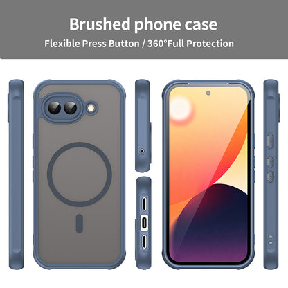 Custodia MagSafe per Google Pixel 10a, Techsuit, HaloFrost II, Blu Navy