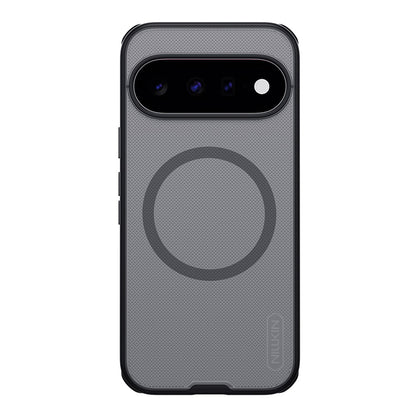 Custodia MagSafe per Google Pixel 11, Nillkin, Super Shield Pro, nera trasparente satinata