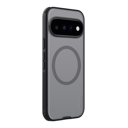 Custodia MagSafe per Google Pixel 11, Nillkin, Super Shield Pro, nera trasparente satinata
