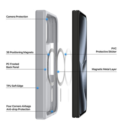 Custodia MagSafe per Google Pixel 11 Pro Fold, DUX DUCIS, Yind, nera