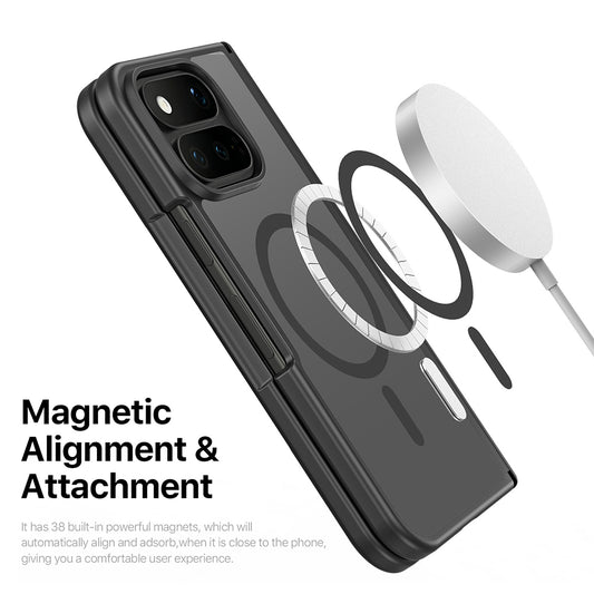 Custodia MagSafe per Google Pixel 11 Pro Fold, DUX DUCIS, Yind, Rosa Chiaro