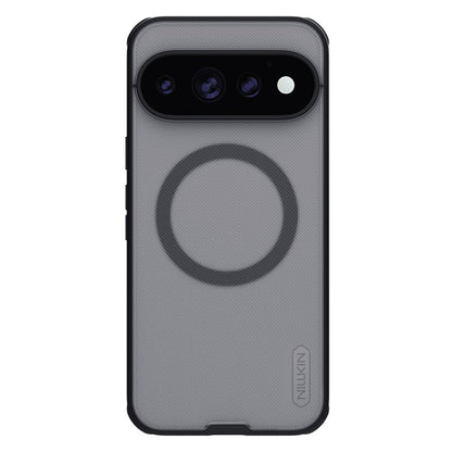 Custodia MagSafe per Google Pixel 11 Pro, Nillkin, Super Shield Pro, nera trasparente satinata