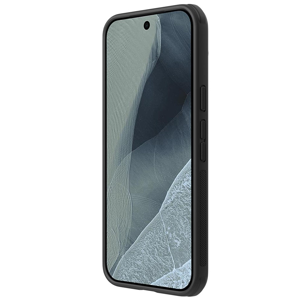 Custodia MagSafe per Google Pixel 11 Pro, Nillkin, Super Shield Pro, nera trasparente satinata