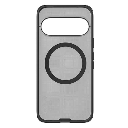 Custodia MagSafe per Google Pixel 11 Pro, Nillkin, Super Shield Pro, nera trasparente satinata