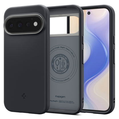 Custodia MagSafe per Google Pixel 11 Pro, Spigen, Caseology Nano Pop, Nera ACS11435