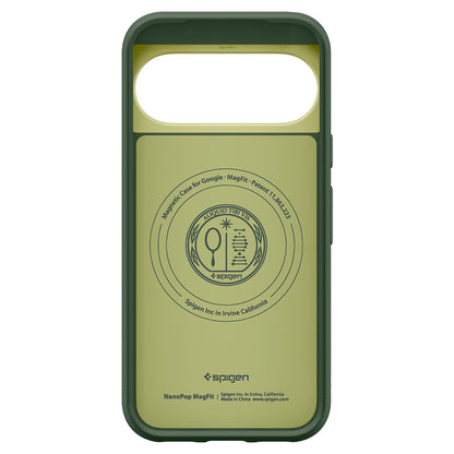 Custodia MagSafe per Google Pixel 11 Pro, Spigen, Caseology Nano Pop, Verde ACS11436