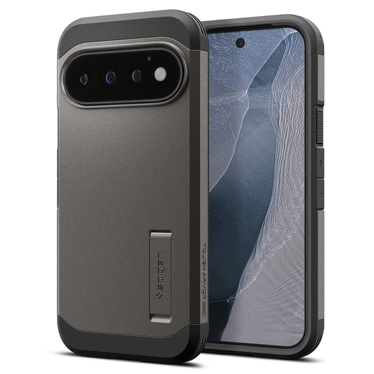 Custodia MagSafe per Google Pixel 11 Pro, Spigen, Tough Armor, Grigio ACS11860
