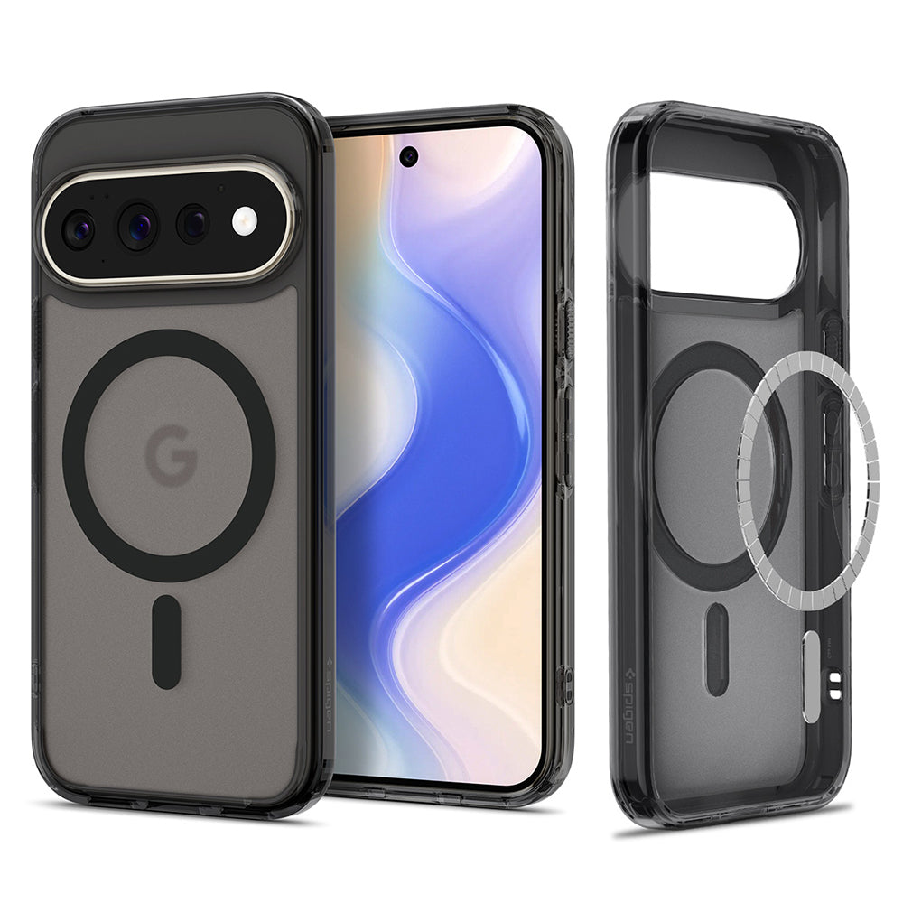 Custodia MagSafe per Google Pixel 11 Pro, Spigen, Ultra Hybrid, Nero Satinato ACS11432