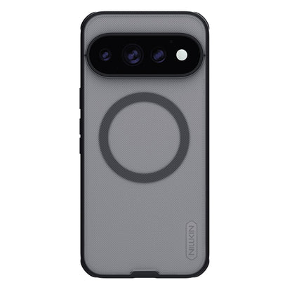 Custodia MagSafe per Google Pixel 11 Pro XL, Nillkin, Super Shield Pro, nera trasparente satinata