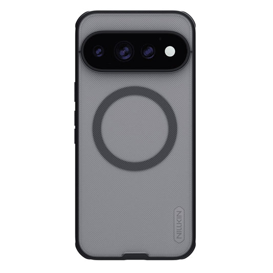 Custodia MagSafe per Google Pixel 11 Pro XL, Nillkin, Super Shield Pro, nera trasparente satinata