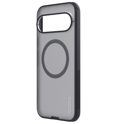 Custodia MagSafe per Google Pixel 11 Pro XL, Nillkin, Super Shield Pro, nera trasparente satinata