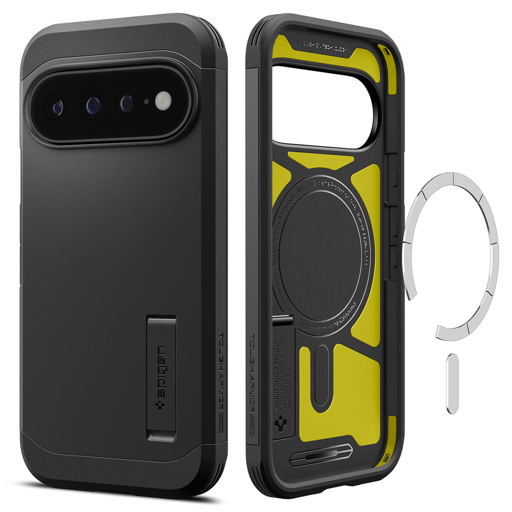 Custodia MagSafe per Google Pixel 11 Pro XL, Spigen, Tough Armor, Nera ACS11453
