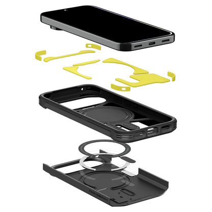 Custodia MagSafe per Google Pixel 11 Pro XL, Spigen, Tough Armor, Nera ACS11453