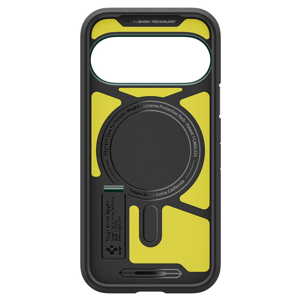 Custodia MagSafe per Google Pixel 11 Pro XL, Spigen, Tough Armor, Verde ACS11864