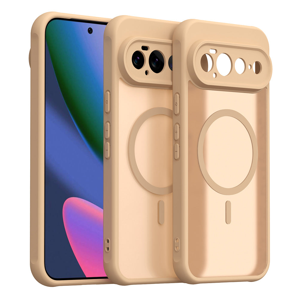 MagSafe Case for Google Pixel 11 Pro XL, Techsuit, HaloFrost II, Gold