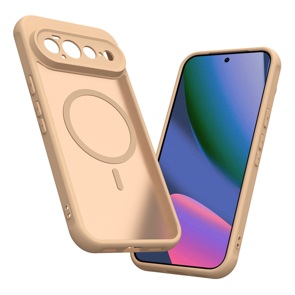 MagSafe Case for Google Pixel 11 Pro XL, Techsuit, HaloFrost II, Gold