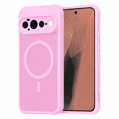 Custodia MagSafe per Google Pixel 11 Pro XL, Techsuit, HaloFrost II, Rosa