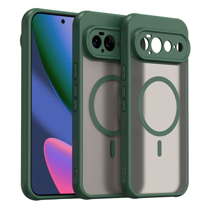 Custodia MagSafe per Google Pixel 11 Pro XL, Techsuit, HaloFrost II, Verde