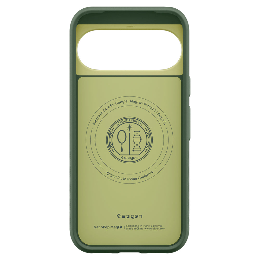 Custodia MagSafe per Google Pixel 11, Spigen, Caseology Nano Pop, Verde ACS11446
