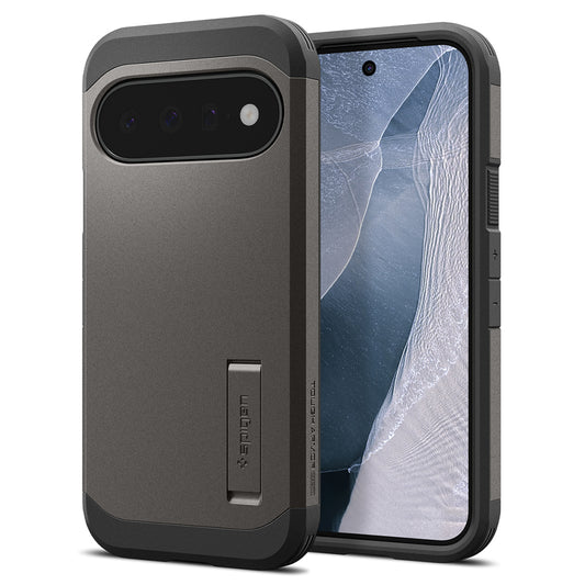 Custodia MagSafe per Google Pixel 11, Spigen, Tough Armor, Grigio ACS11855