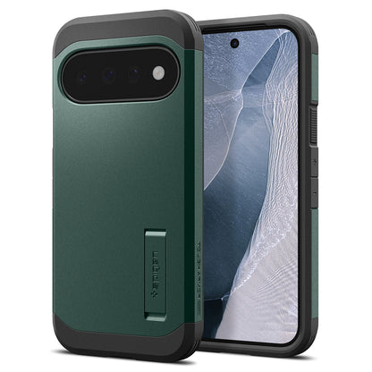Custodia MagSafe per Google Pixel 11, Spigen, Tough Armor, Verde ACS11854