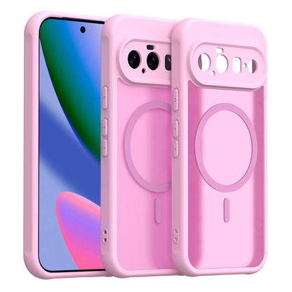 MagSafe Case for Google Pixel 11, Techsuit, HaloFrost II, Pink