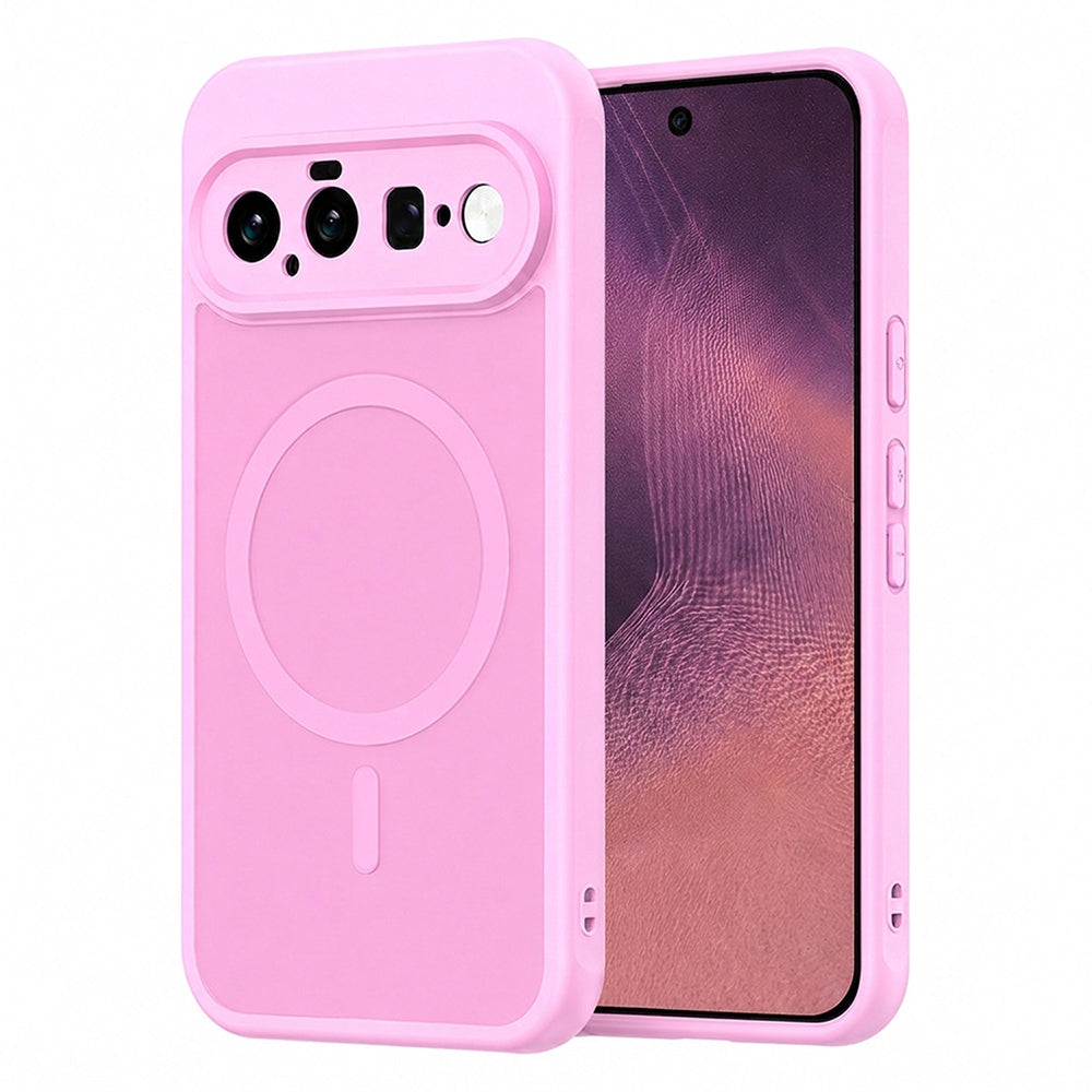 MagSafe Case for Google Pixel 11, Techsuit, HaloFrost II, Pink