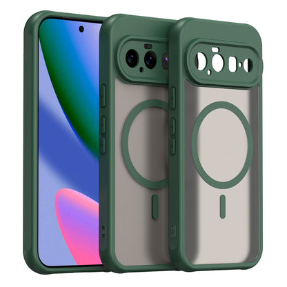 Custodia MagSafe per Google Pixel 11, Techsuit, HaloFrost II, Verde