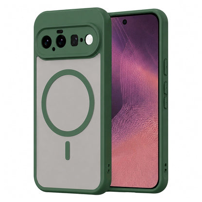 Custodia MagSafe per Google Pixel 11, Techsuit, HaloFrost II, Verde