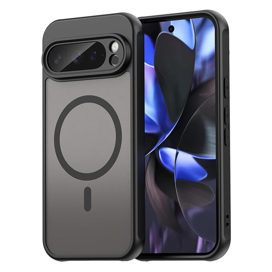 Custodia MagSafe per Google Pixel 9 Pro, Techsuit, HaloFrost II, Nera