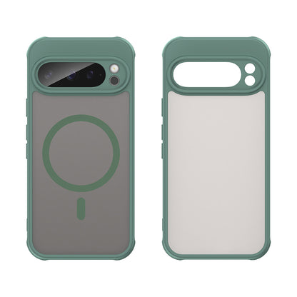 Custodia MagSafe per Google Pixel 9 Pro, Techsuit, HaloFrost II, Verde