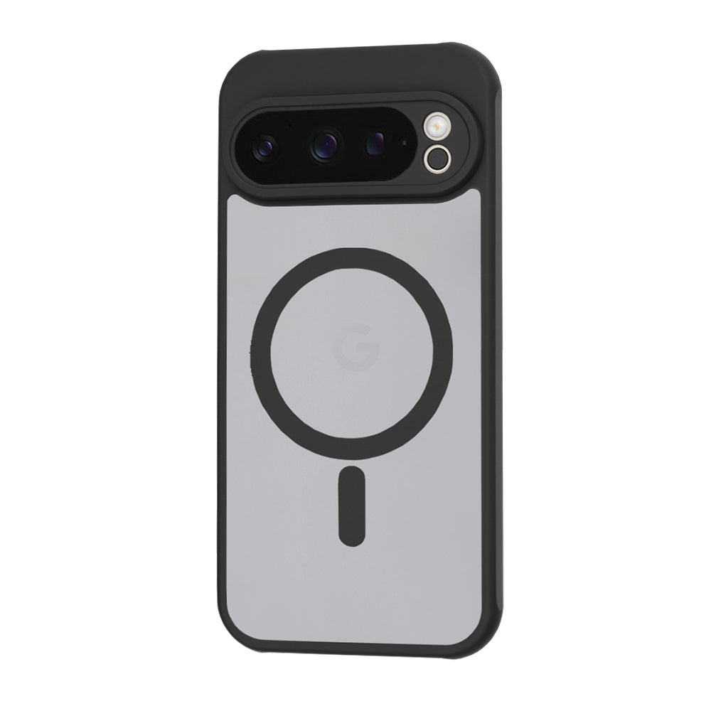 Custodia MagSafe per Google Pixel 9 Pro, Techsuit, HaloFrost, Nera