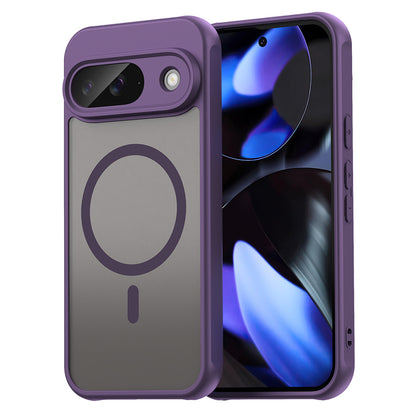 Custodia MagSafe per Google Pixel 9, Techsuit, HaloFrost II, Viola