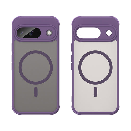 MagSafe Case for Google Pixel 9, Techsuit, HaloFrost II, Purple