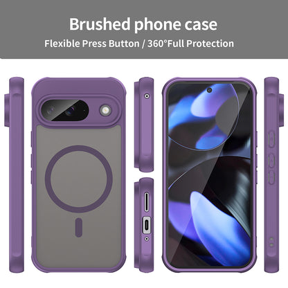 Custodia MagSafe per Google Pixel 9, Techsuit, HaloFrost II, Viola