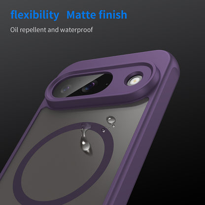 Custodia MagSafe per Google Pixel 9, Techsuit, HaloFrost II, Viola