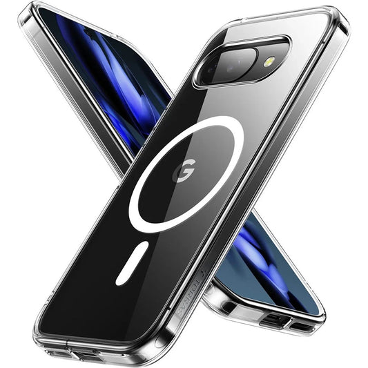 Custodia MagSafe per Google Pixel 9a, Torras, Diamond, Trasparente