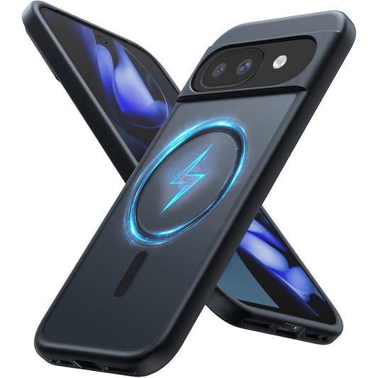 Custodia MagSafe per Google Pixel 9a, Torras, Guardian, Nera