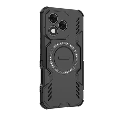Custodia MagSafe per Honor 400 Lite, Techsuit, ArmorMag, Nera