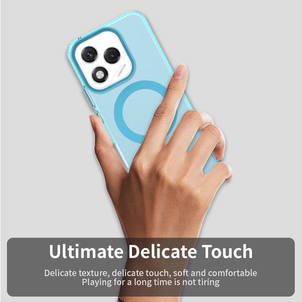 Custodia MagSafe per Honor 400 Lite, Techsuit, CandyCase, Blu