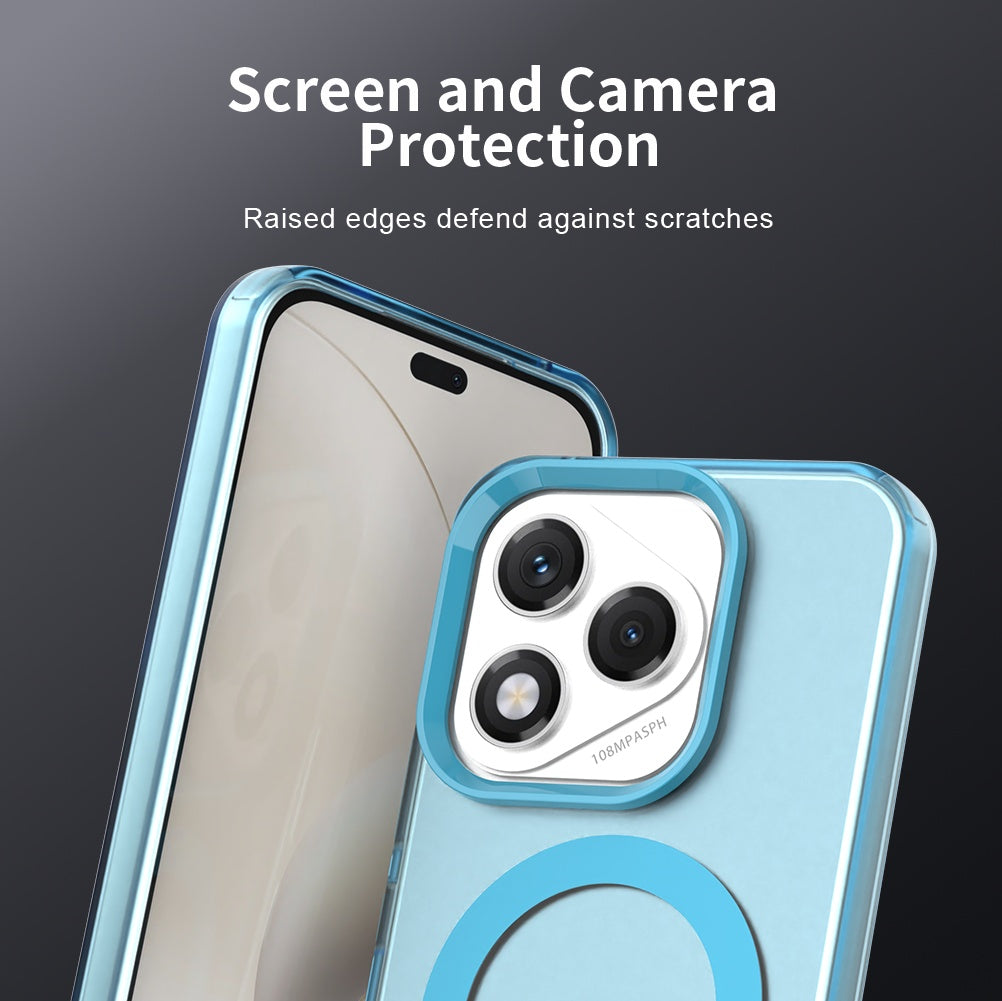 Custodia MagSafe per Honor 400 Lite, Techsuit, CandyCase, Blu