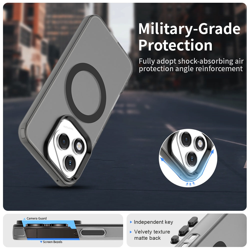 Custodia MagSafe per Honor 400 Lite, Techsuit, CandyCase, Nera