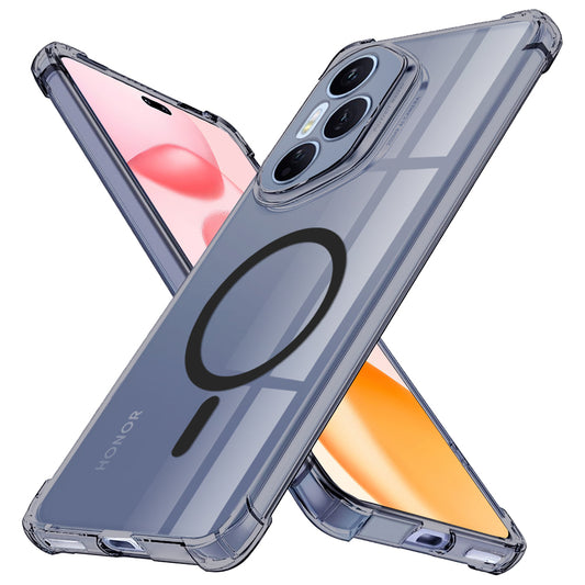 Custodia MagSafe per Honor 400 Pro, Techsuit, Shockproof Clear, Fumè