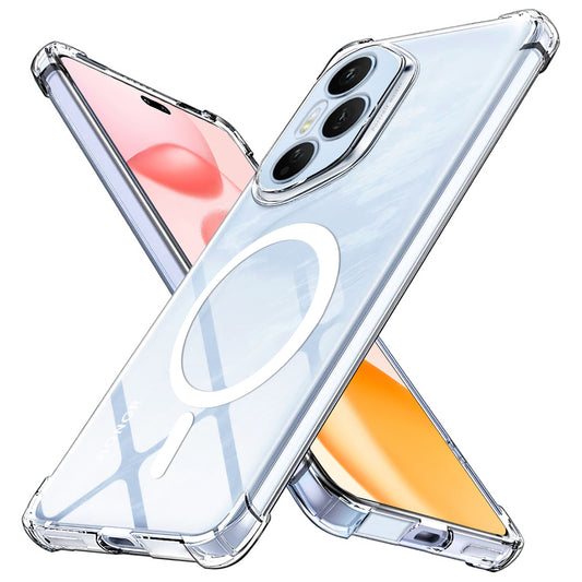 Custodia MagSafe per Honor 400 Pro, Techsuit, Antiurto, Trasparente