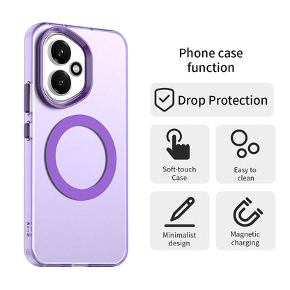 Custodia MagSafe per Honor 400, Techsuit, CandyCase, Viola