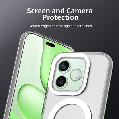 Custodia MagSafe per Honor 600 Lite, Techsuit, CandyCase, Bianca
