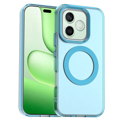 Custodia MagSafe per Honor 600 Lite, Techsuit, CandyCase, Blu