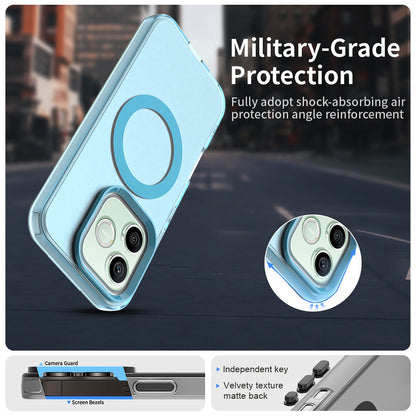 Custodia MagSafe per Honor 600 Lite, Techsuit, CandyCase, Blu