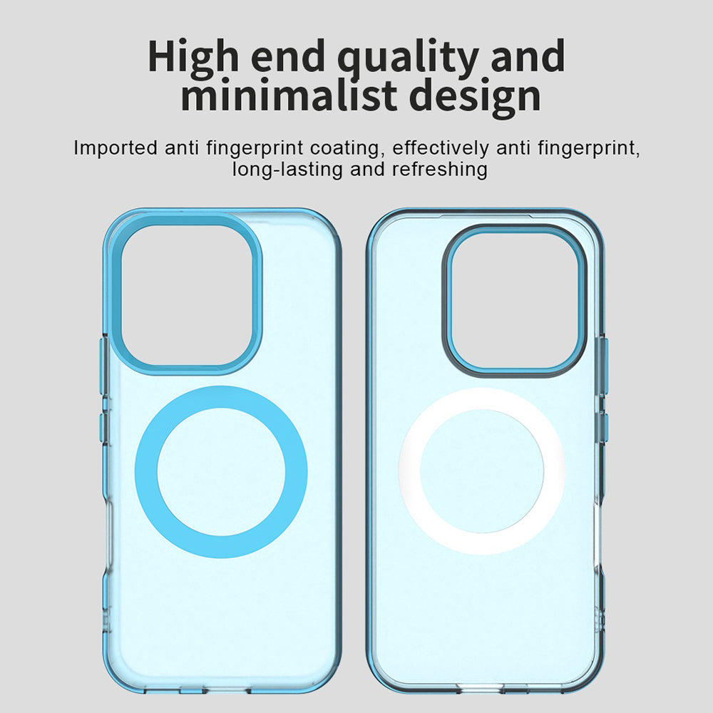 Custodia MagSafe per Honor 600 Lite, Techsuit, CandyCase, Blu