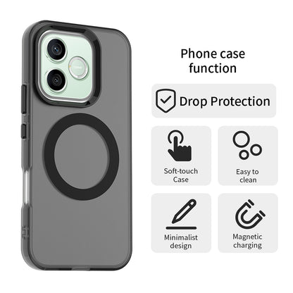 Custodia MagSafe per Honor 600 Lite, Techsuit, CandyCase, Nera